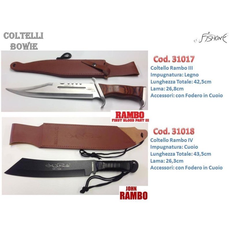COLTELLI BOWIE ( RAMBO )