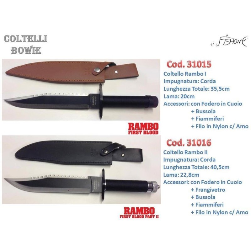 COLTELLI BOWIE ( RAMBO )