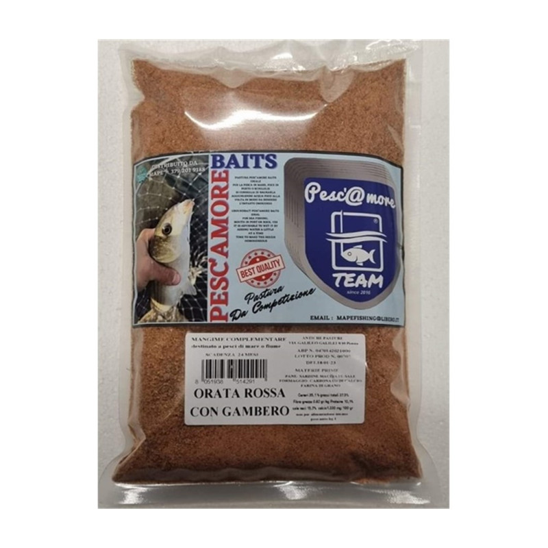 PASTURA ORATA ROSSA CON GAMBERO