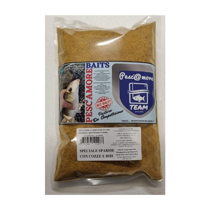 PASTURA SPECIALE SPARIDE COZZA & BIBI