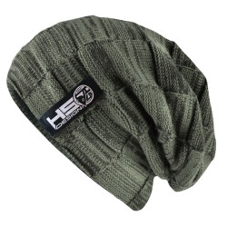 BEANIE GREEN CON PELLICCIA INTERNA