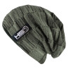 BEANIE GREEN CON PELLICCIA INTERNA