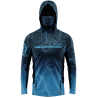 HOODED PERFORMANCE T-SHIRT BATHYMETRY