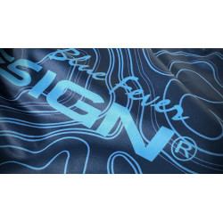 HOODED PERFORMANCE T-SHIRT BATHYMETRY